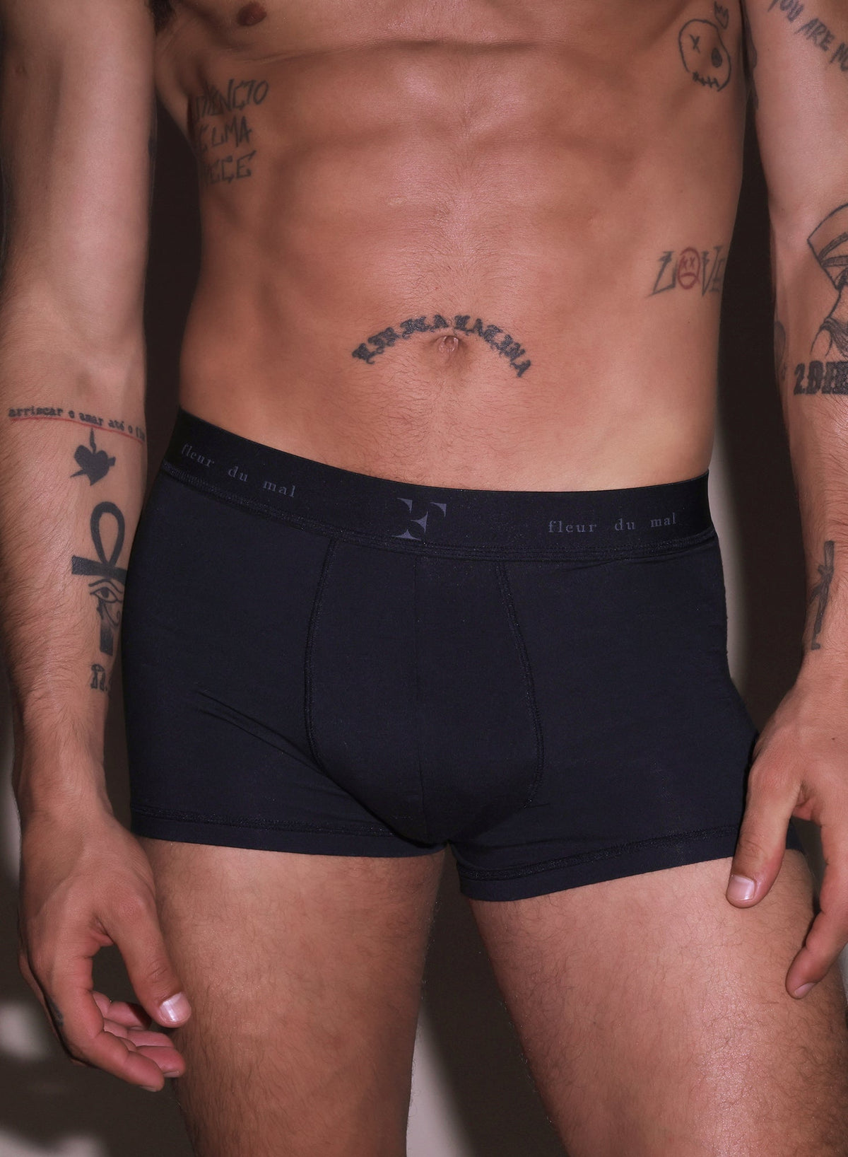 Men's Black Boxer 3-Pack | Fleur du Mal