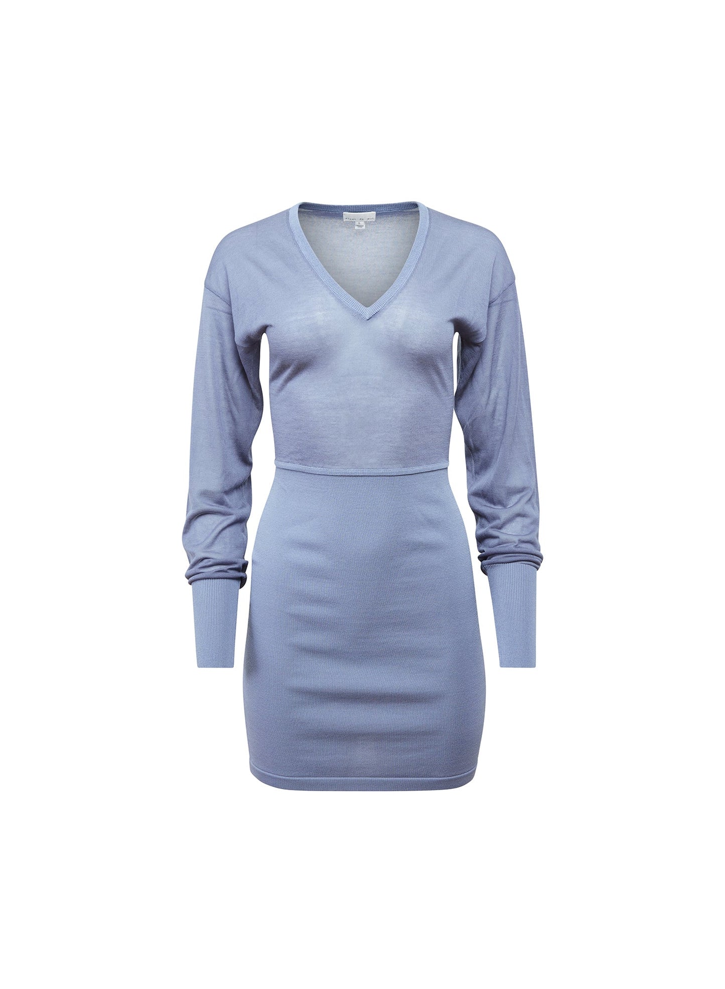 Charcoal Blue Kate Mini Dress | Fleur du Mal