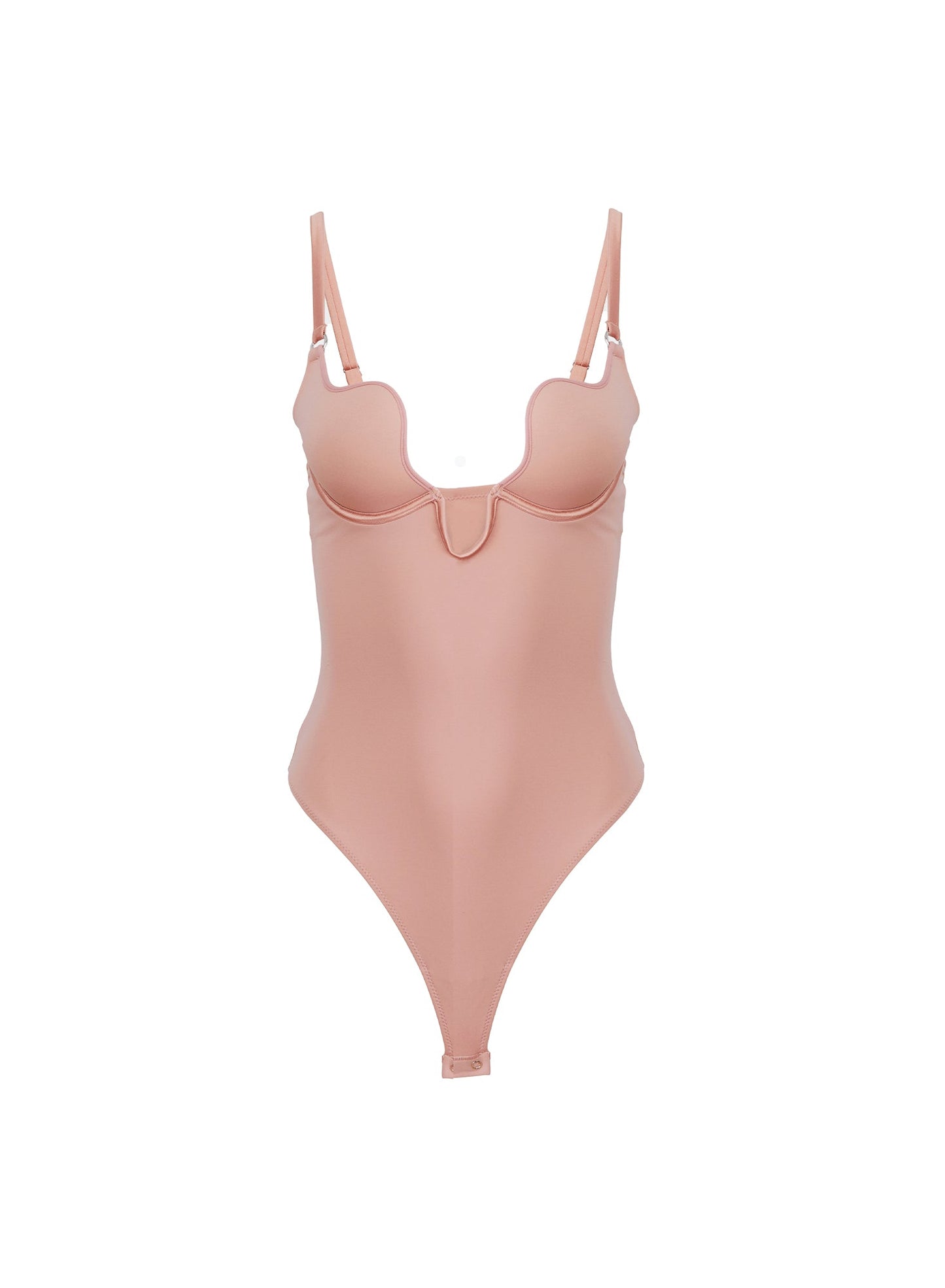 Tan Le Stretch Micro Seduce U-Plunge Bodysuit | Fleur du Mal