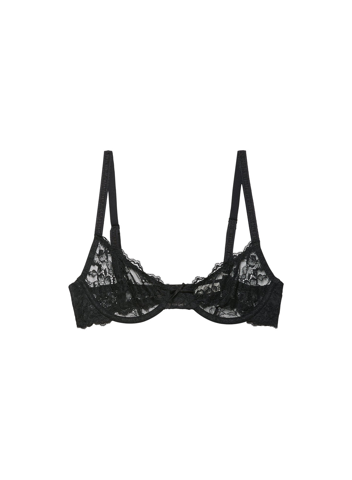 Black Bianca Lace Bra | Fleur du Mal