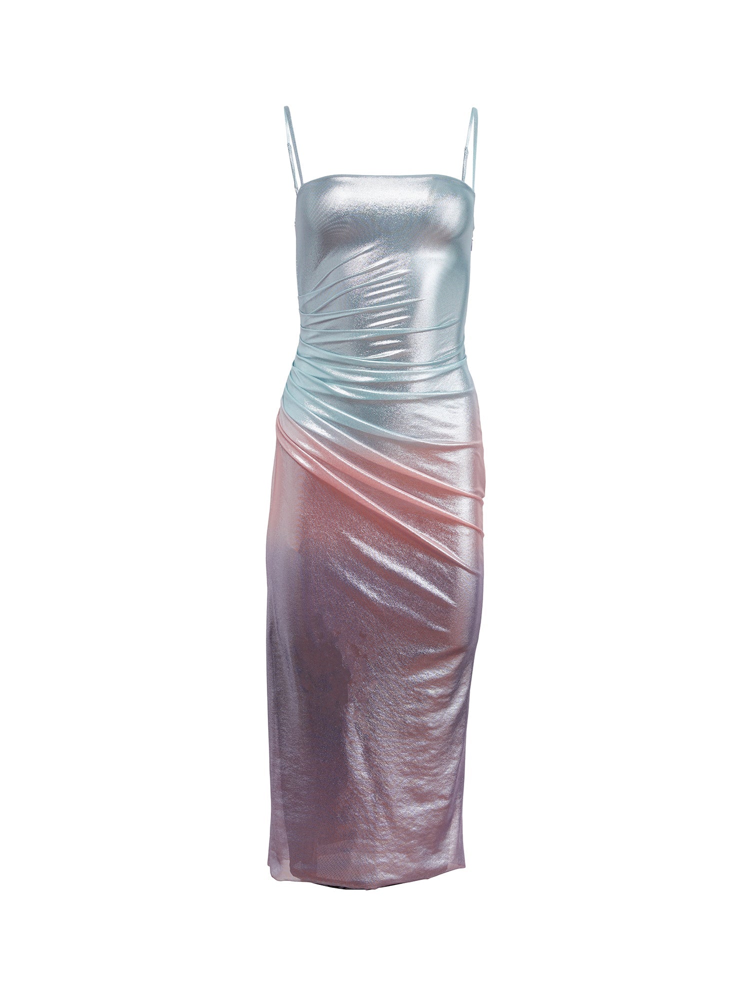 Blue Metallic Ombré Shine Dress | Fleur du Mal