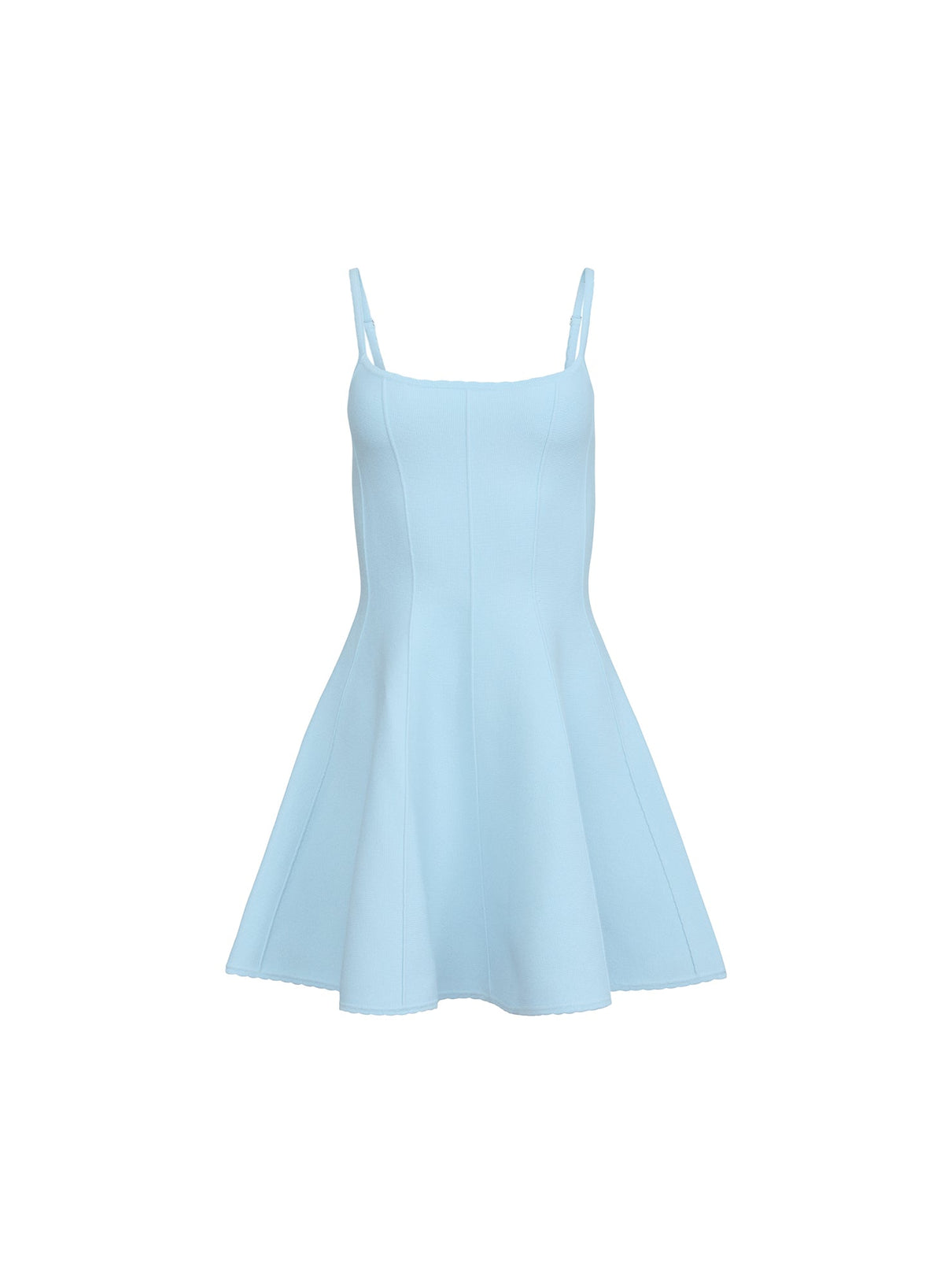 Light Sky Flared Corset Dress | Fleur du Mal