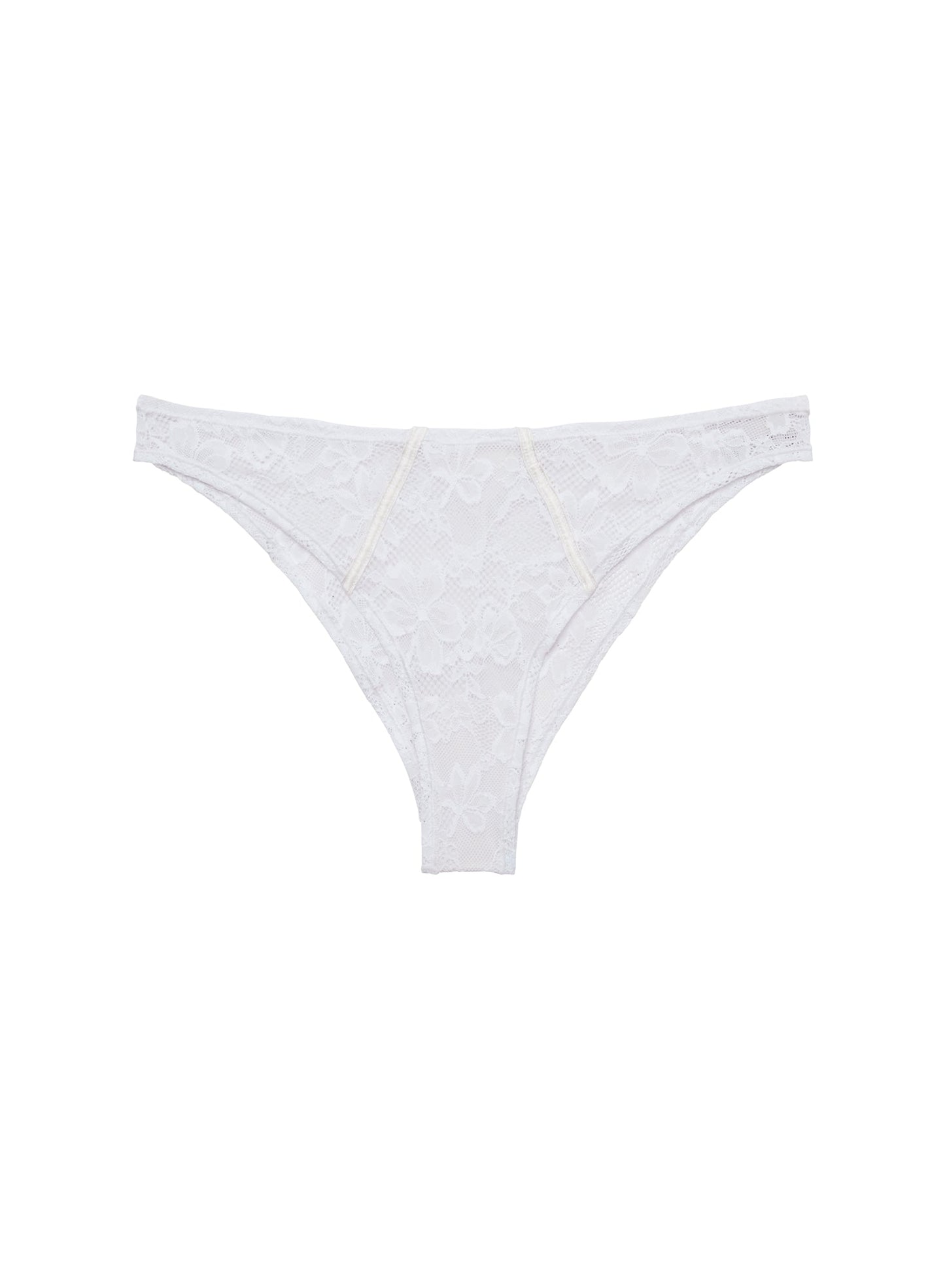 Ivory Le Stretch Lace Cheeky | Fleur du Mal