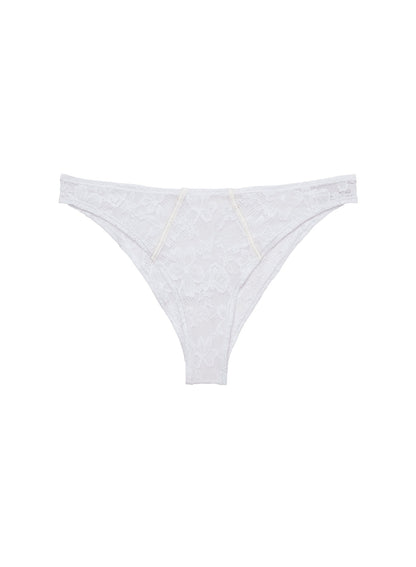 Ivory Le Stretch Lace Cheeky | Fleur du Mal