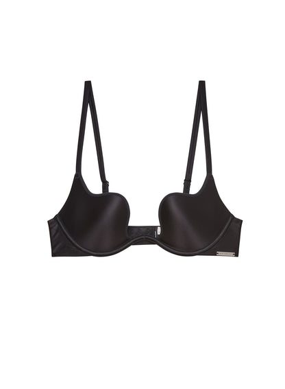 Black Le Gloss Seduce U-Plunge Bra | Fleur du Mal
