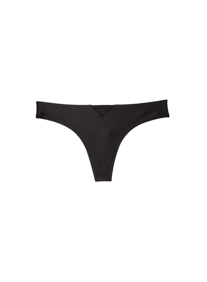 Black Le Gloss Thong | Fleur du Mal