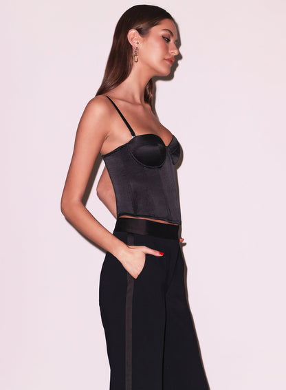 Black Hamptons Bustier | Fleur du Mal