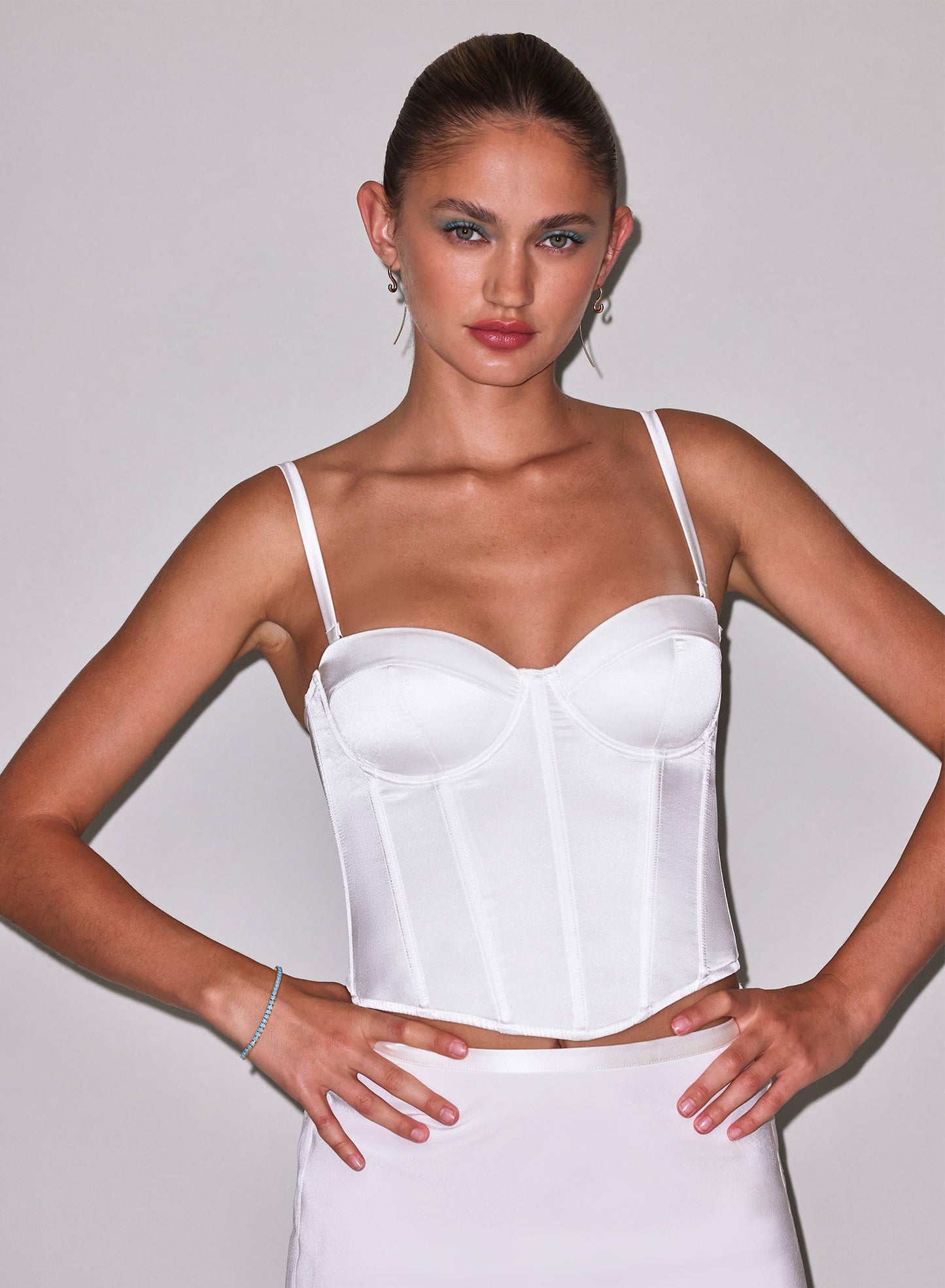 Ivory Hamptons Bustier | Fleur du Mal