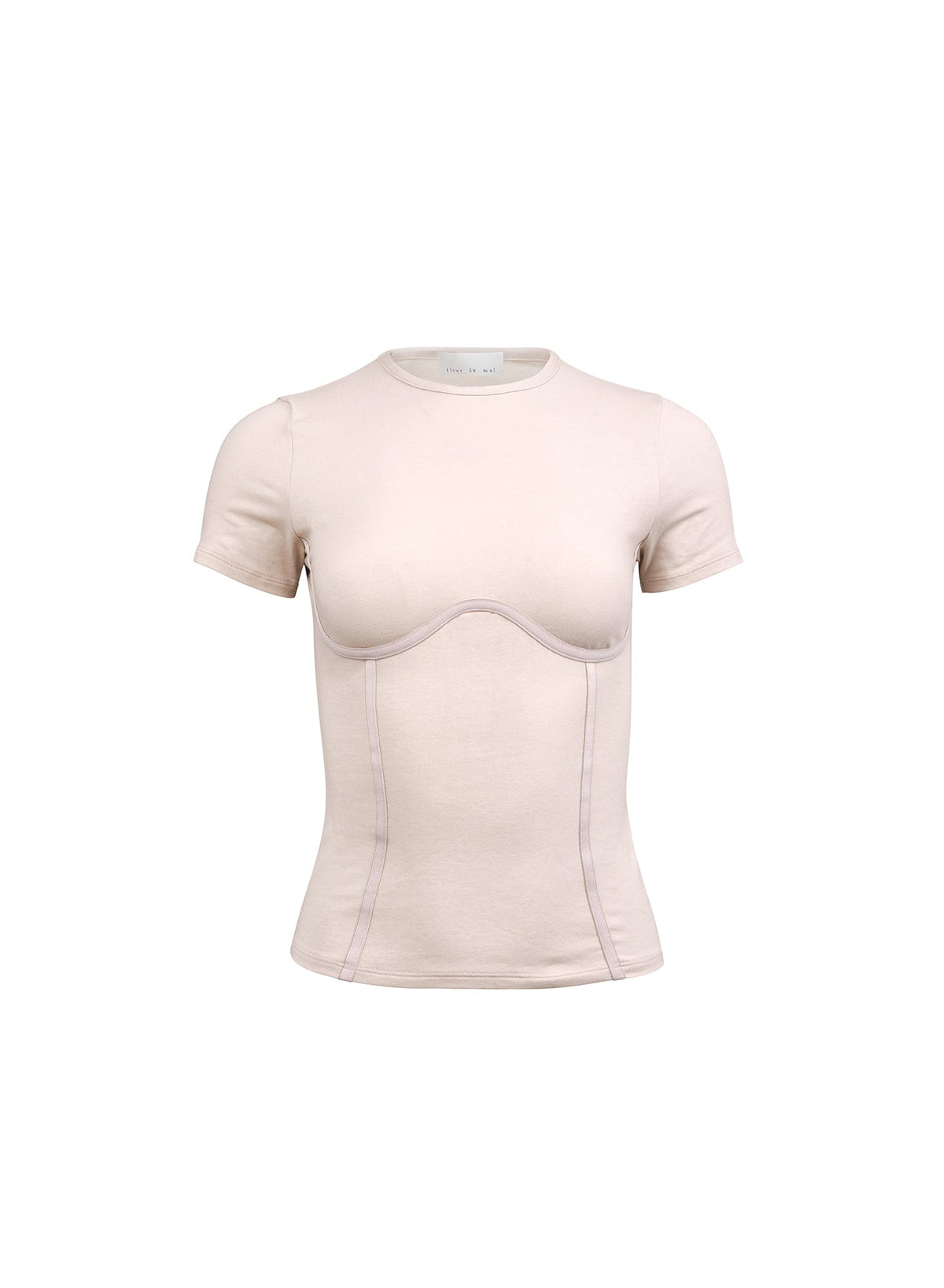 Tahini Organic Cotton T-Shirt | Fleur du Mal