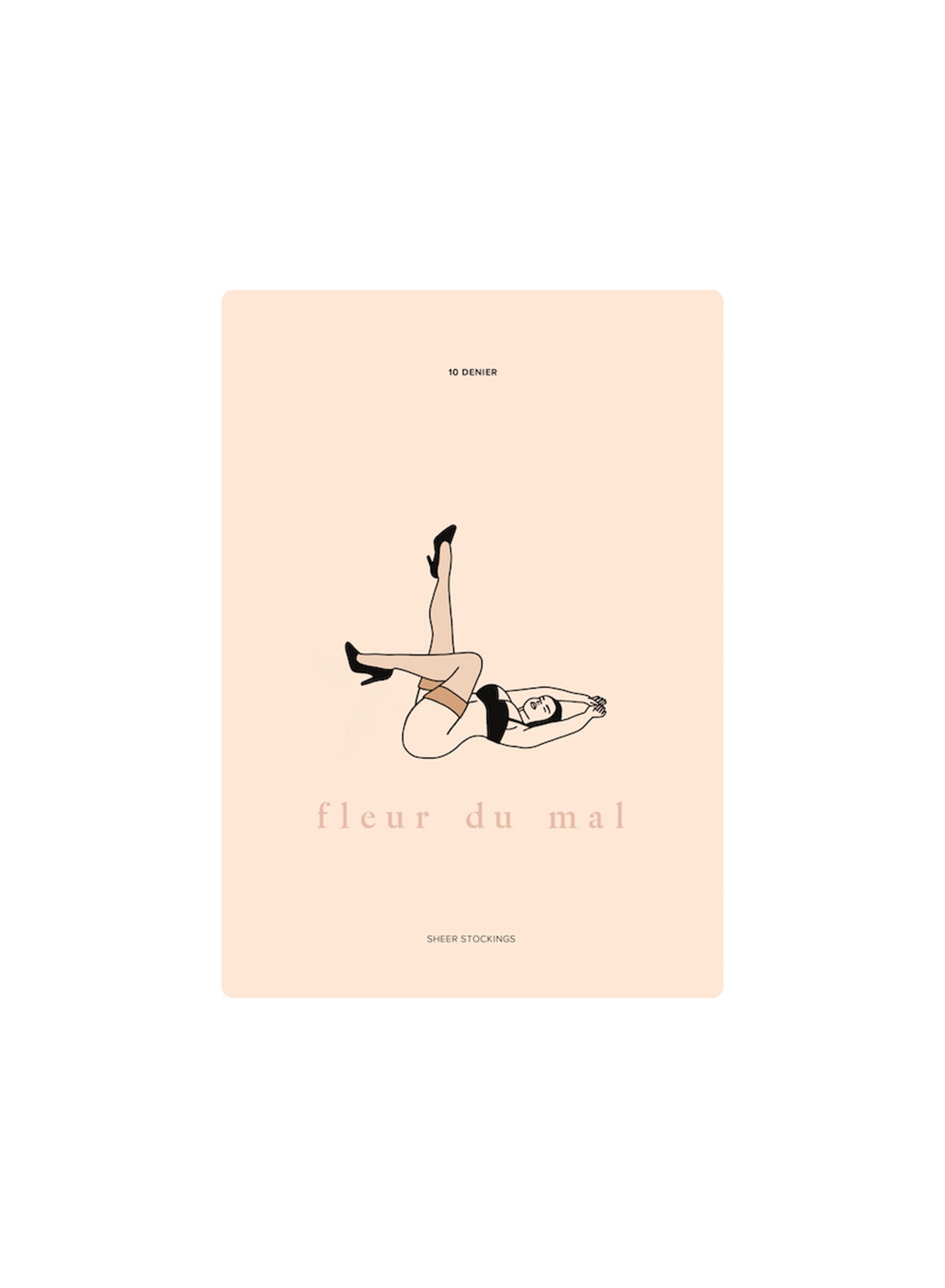 Tan Sheer Thigh High Stocking | Fleur du Mal