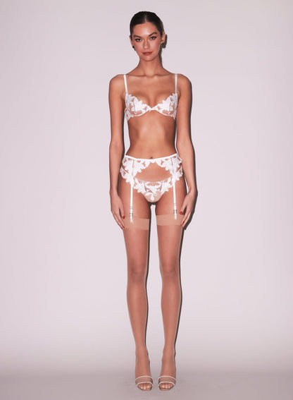 Tan Sheer Thigh High Stocking | Fleur du Mal