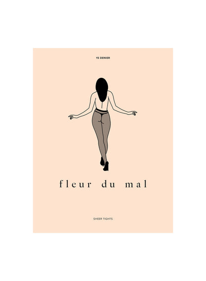 Black Sheer Tights | Fleur du Mal