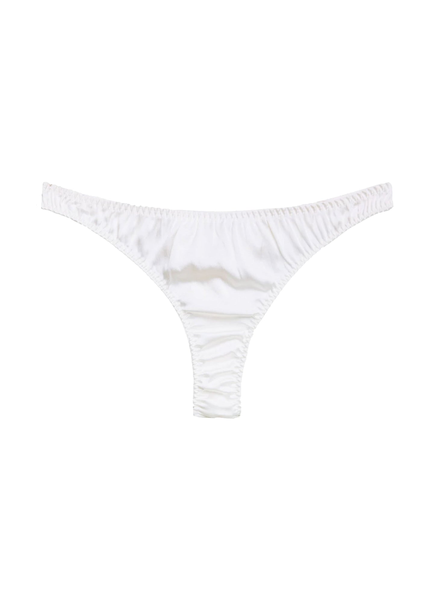 Ivory Luxe Thong | Fleur du Mal