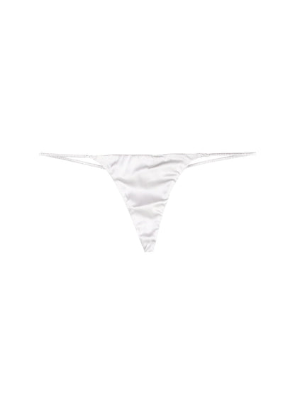 Ivory Luxe V-String | Fleur du Mal