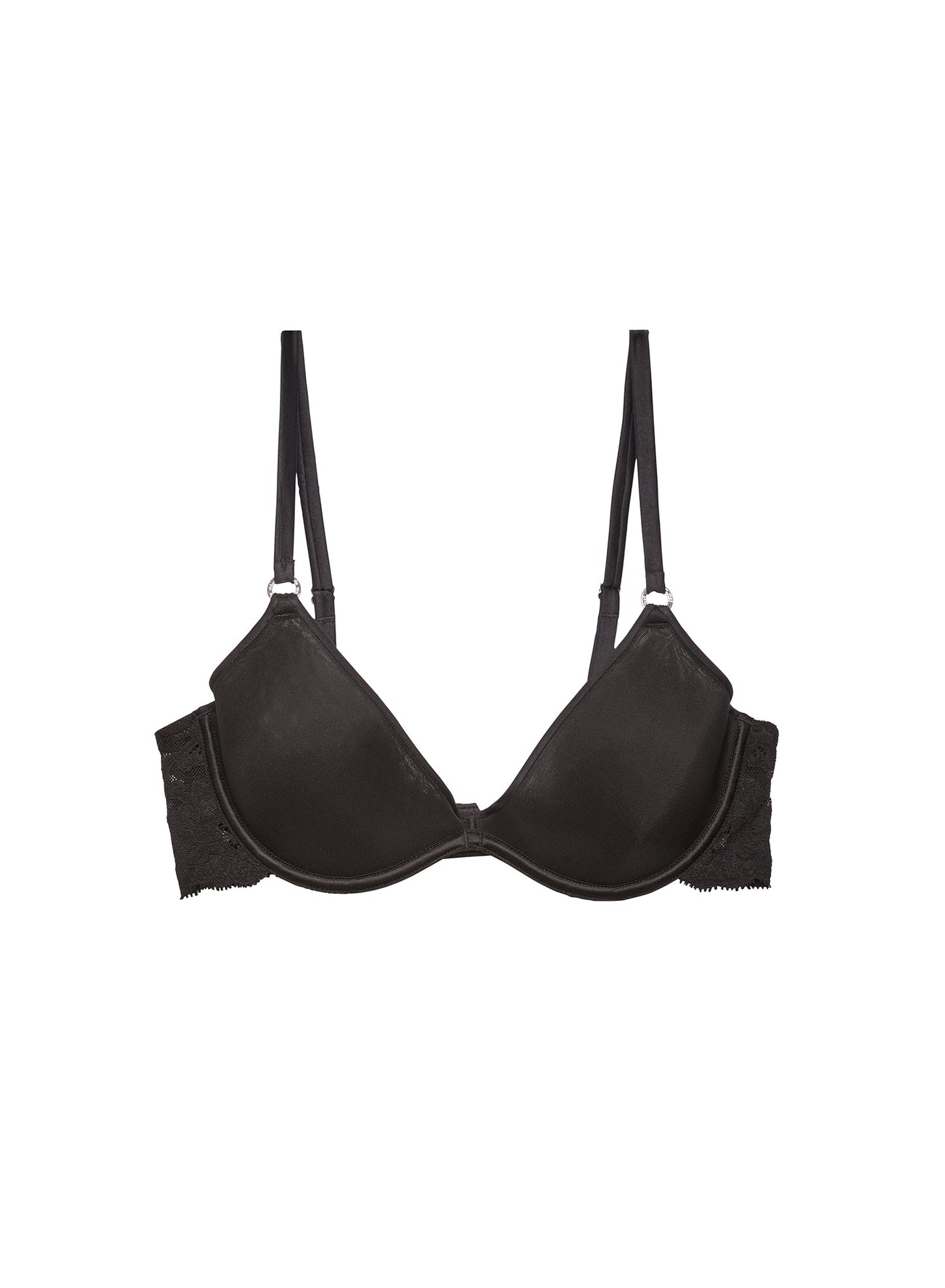 Black Charlotte Convertible Spacer Bra | Fleur du Mal