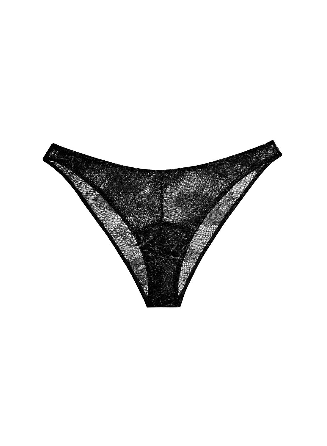 Black Bouquet Lace Cheeky | Fleur du Mal