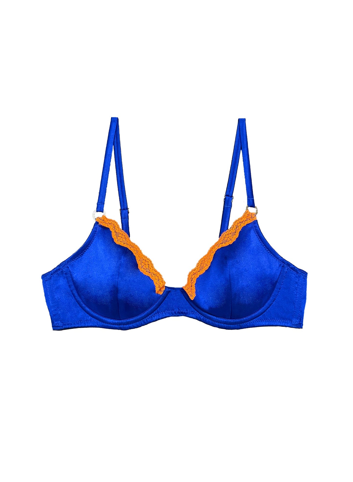 NY Blue All Star Demi Bra | Fleur du Mal