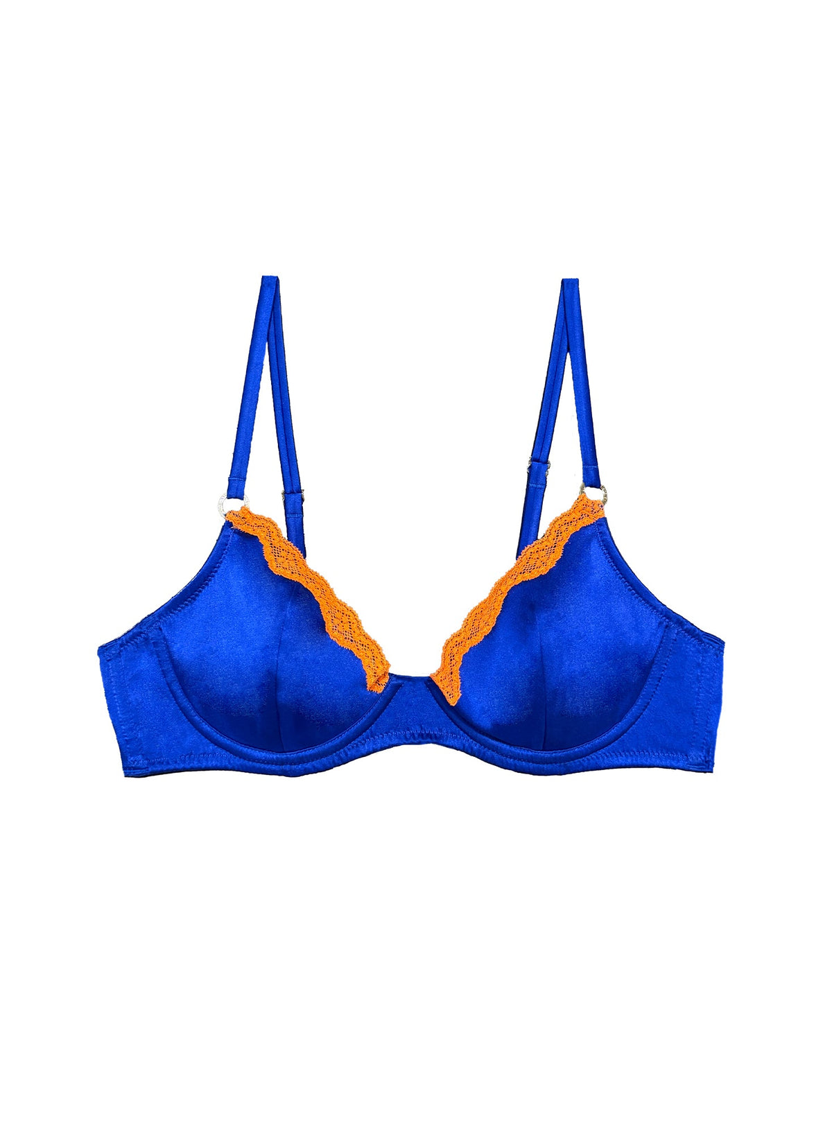 NY Blue All Star Demi Bra | Fleur du Mal