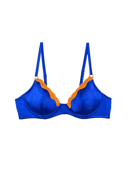 NY Blue All Star Demi Bra | Fleur du Mal