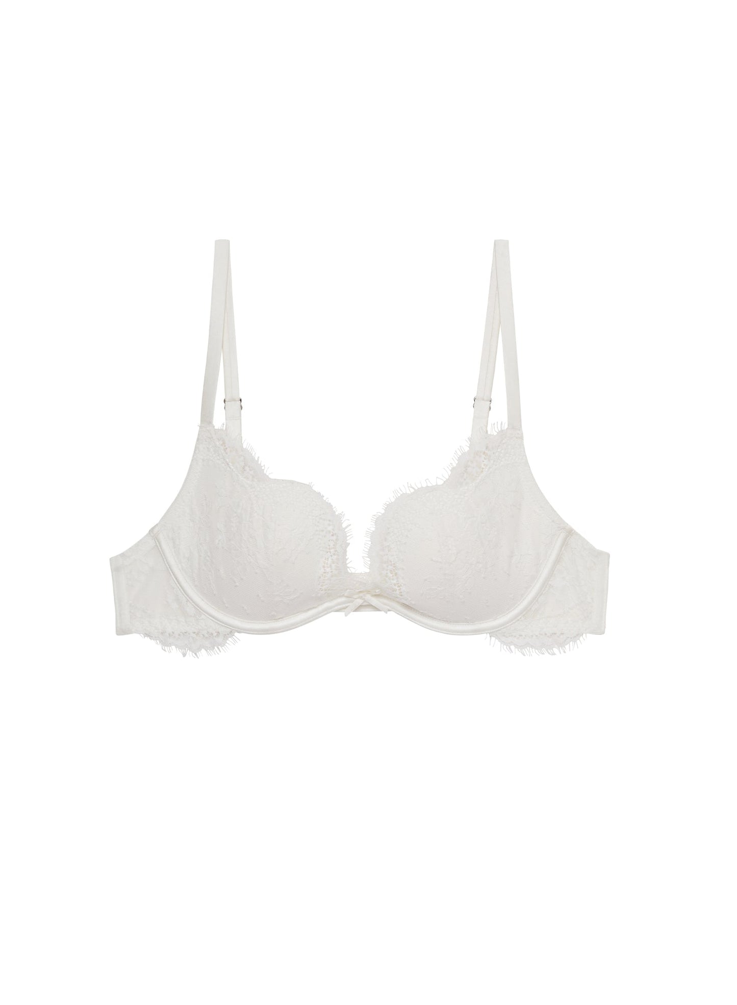 Ivory Frankie Lace Seduce U-Plunge Bra | Fleur du Mal