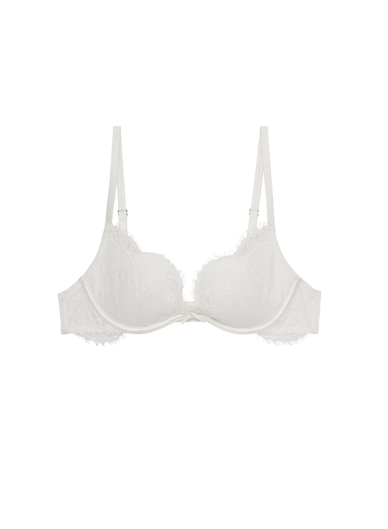 Ivory Frankie Lace Seduce U-Plunge Bra | Fleur du Mal