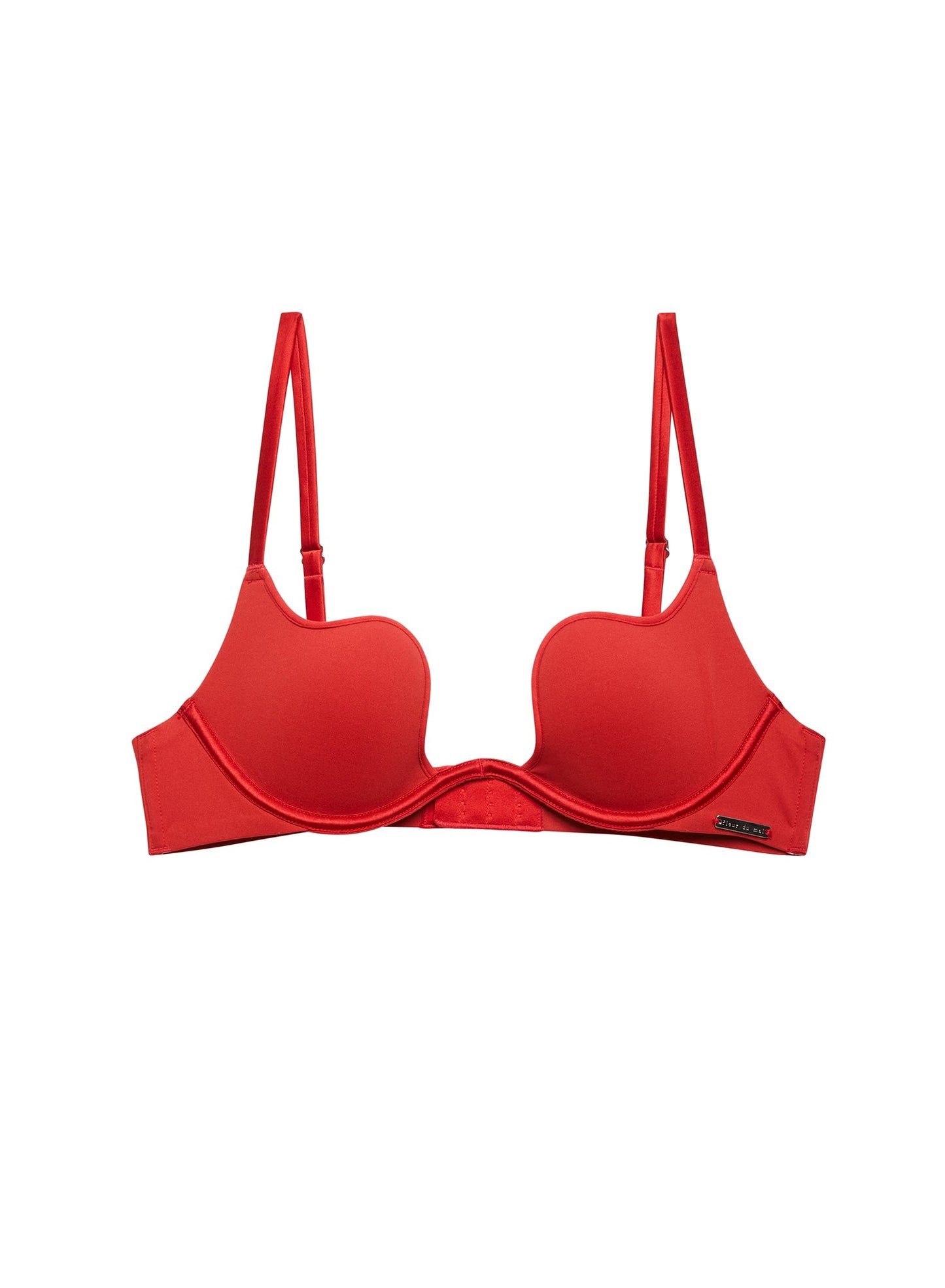 Red Le Stretch Micro Seduce U-Plunge Bra | Fleur du Mal