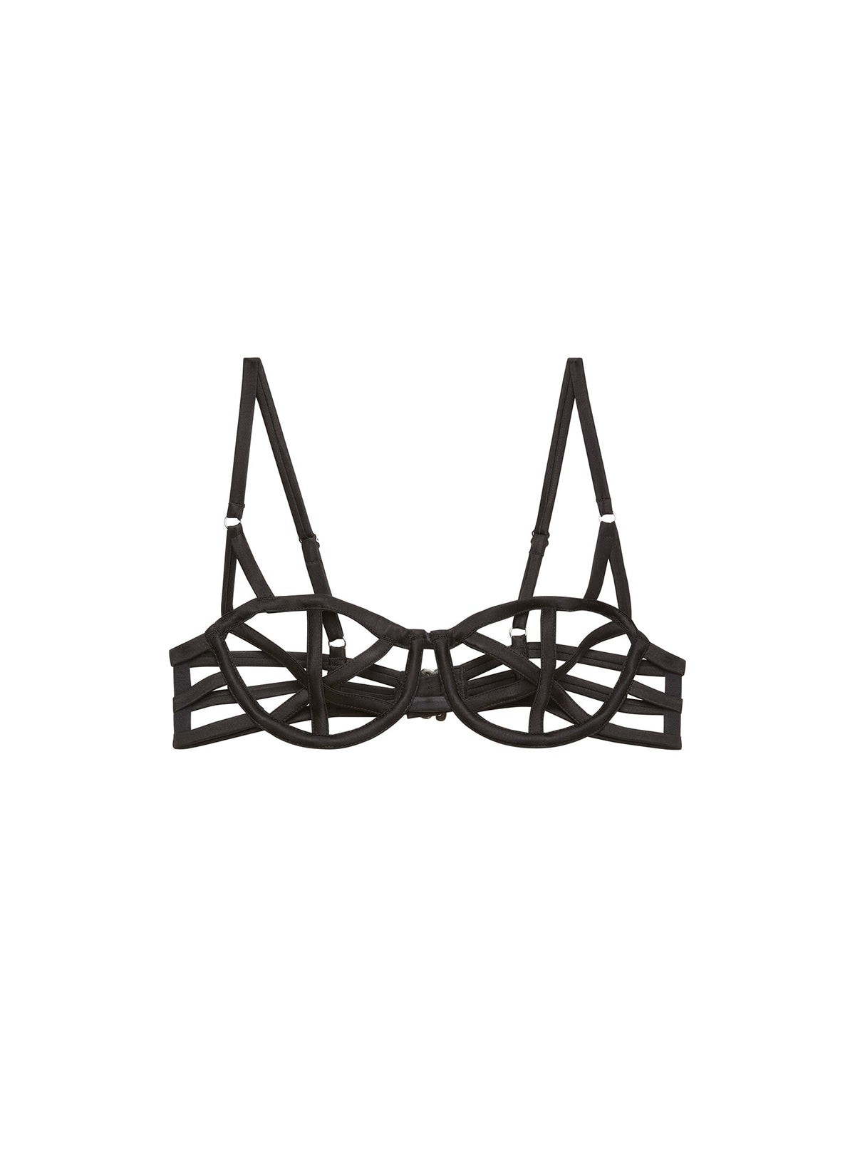 Black Caged Bra | Fleur du Mal