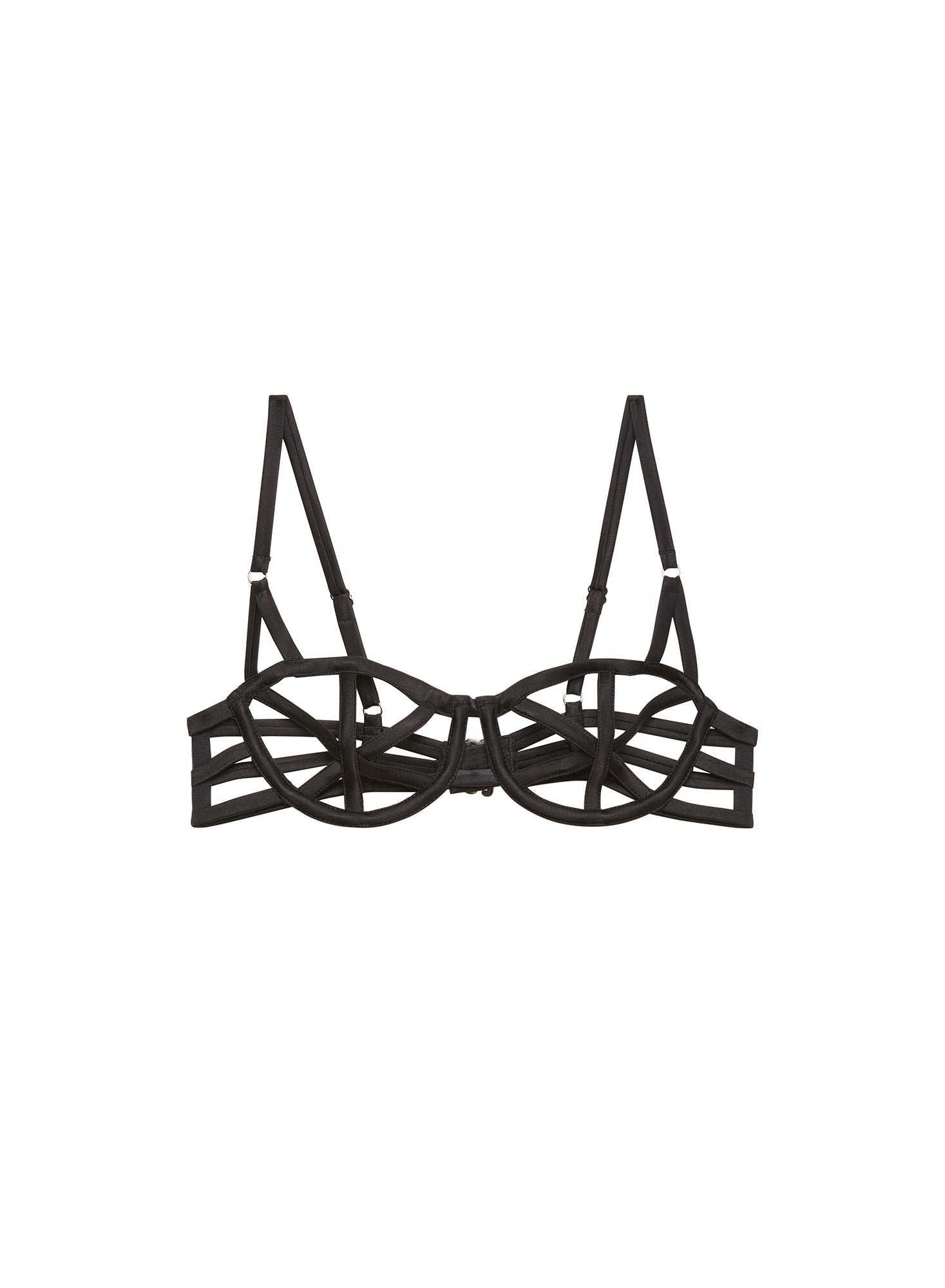 Black Caged Bra | Fleur du Mal