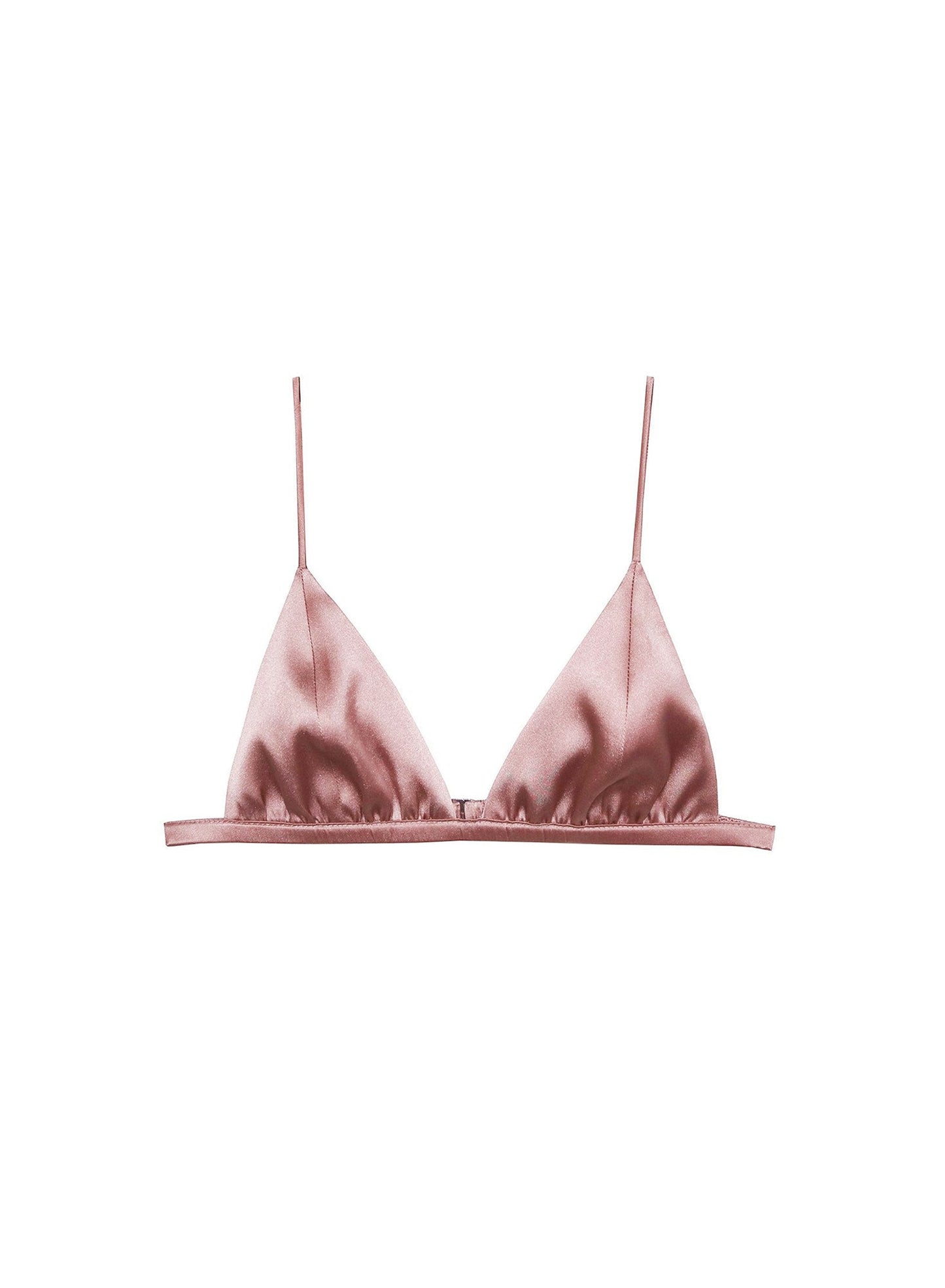 Tan Luxe Triangle Bra | Fleur du Mal