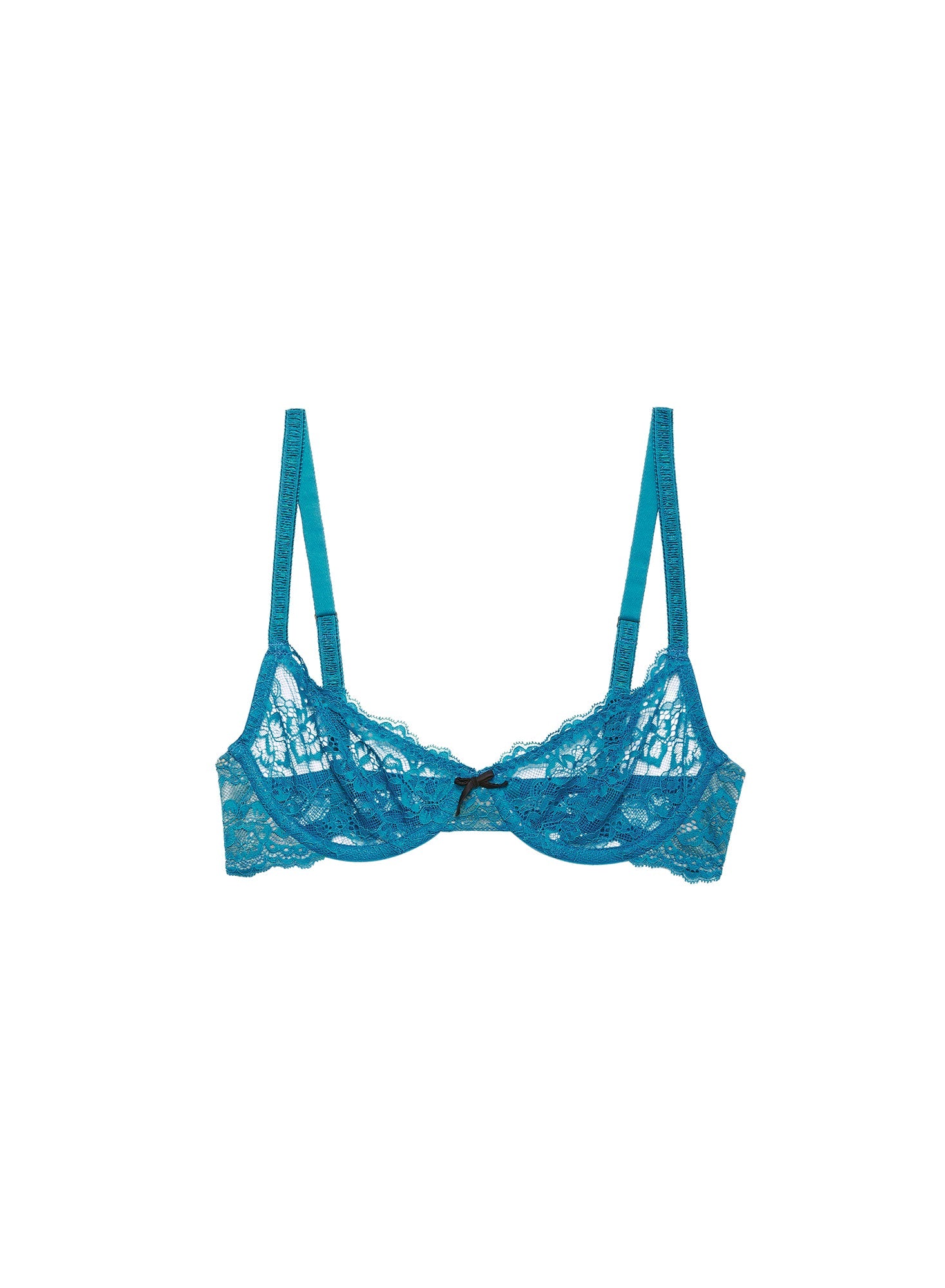 Aquamarine Bianca Lace Bra | Fleur du Mal