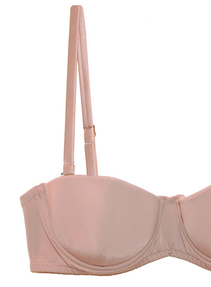 Tan Charlotte Convertible Strapless Bra | Fleur du Mal