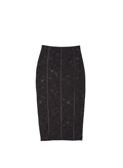 Le Stretch Lace Pencil Skirt | Fleur du Mal