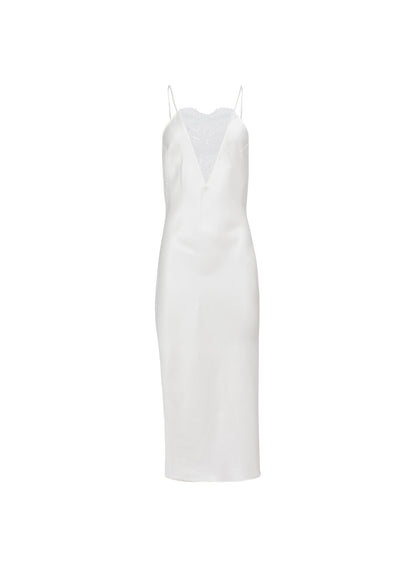 Ivory Frankie Lace Slip Dress | Fleur du Mal