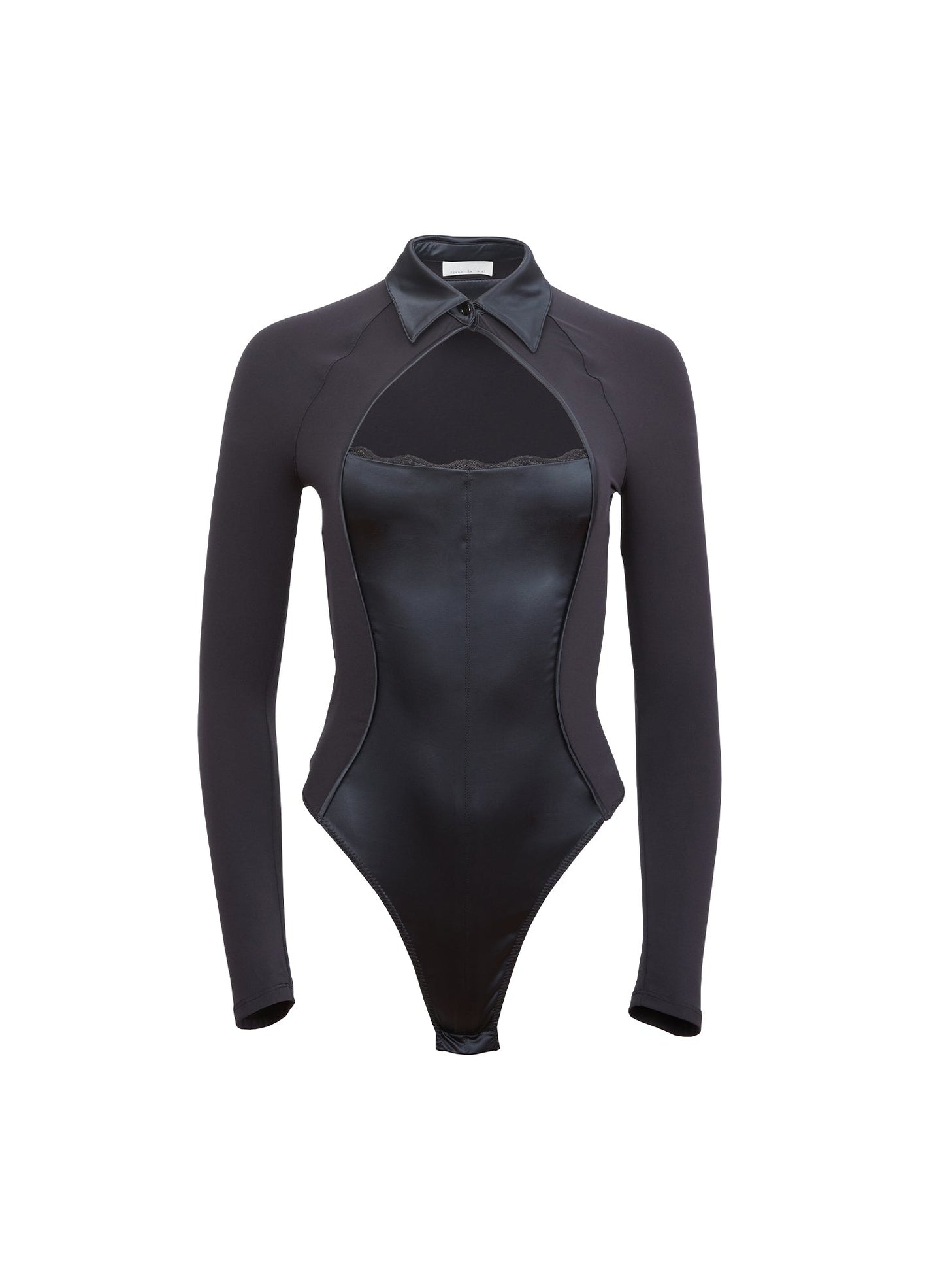 Black Decollété Bodysuit | Fleur du Mal