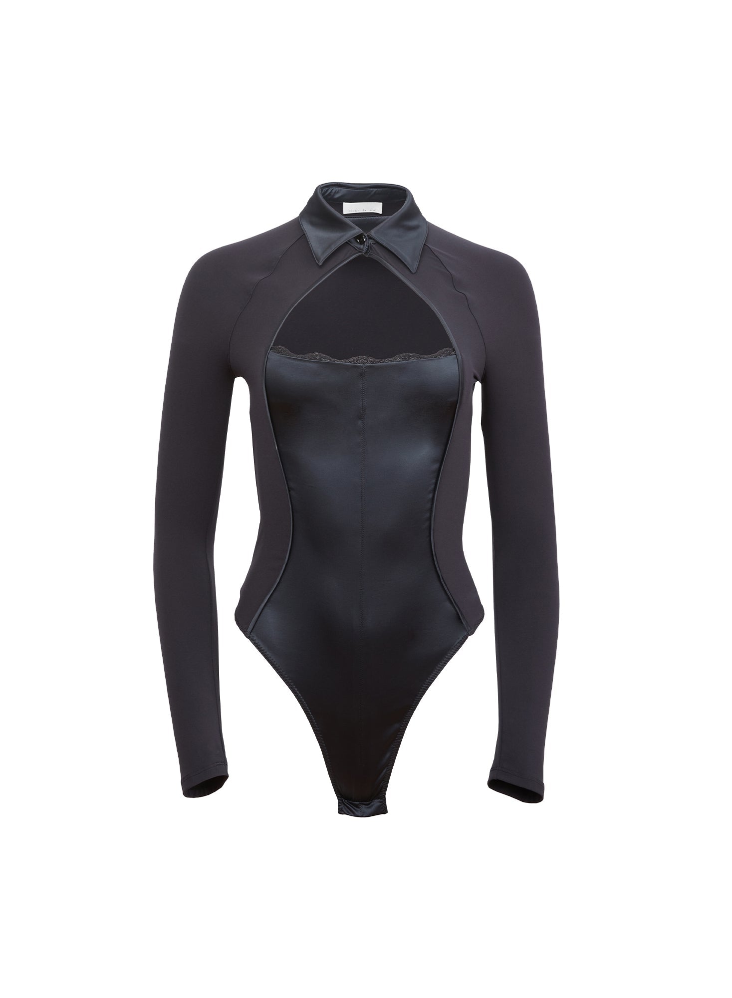 Black Decollété Bodysuit | Fleur du Mal