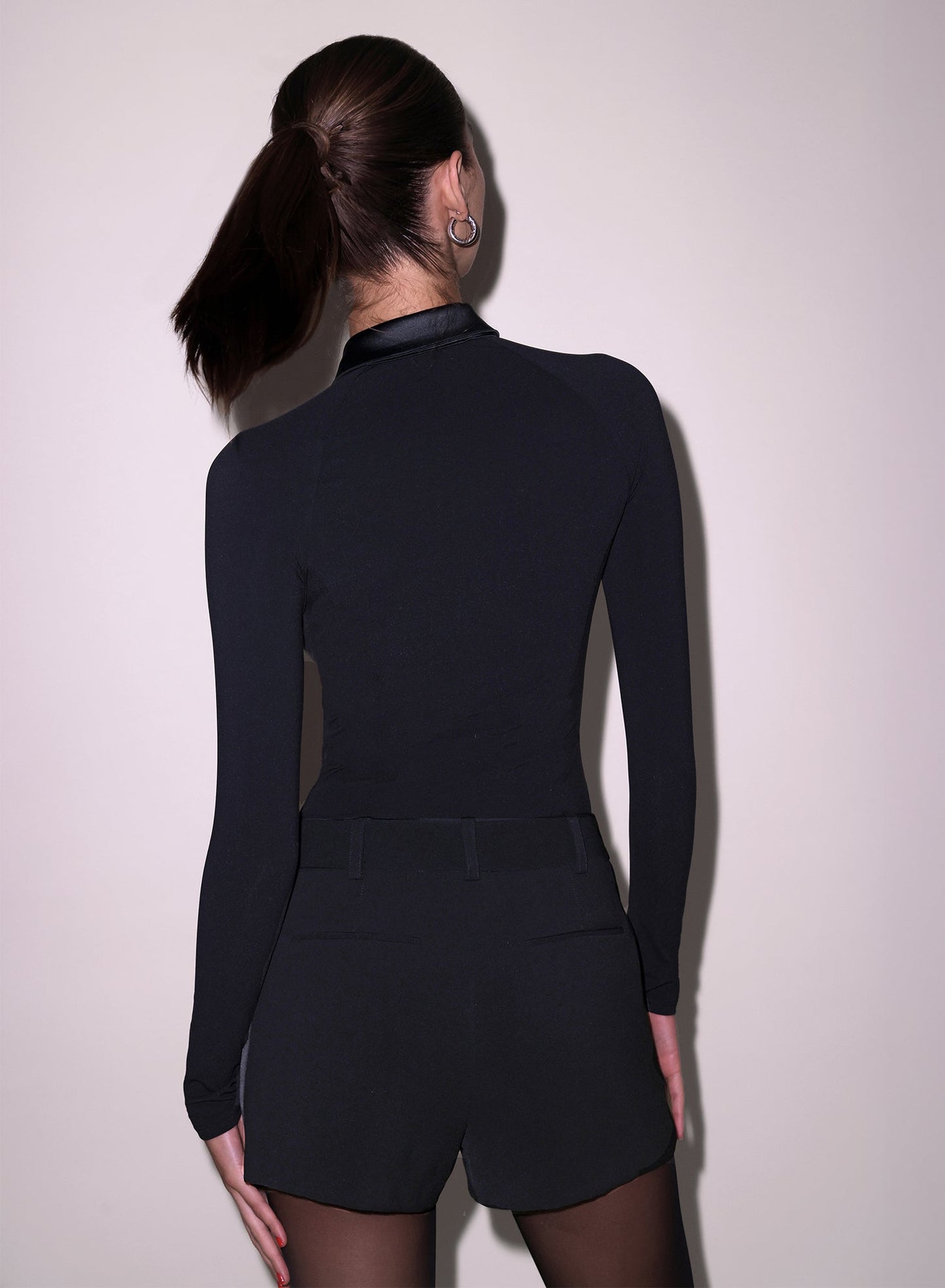 Black Decollété Bodysuit | Fleur du Mal