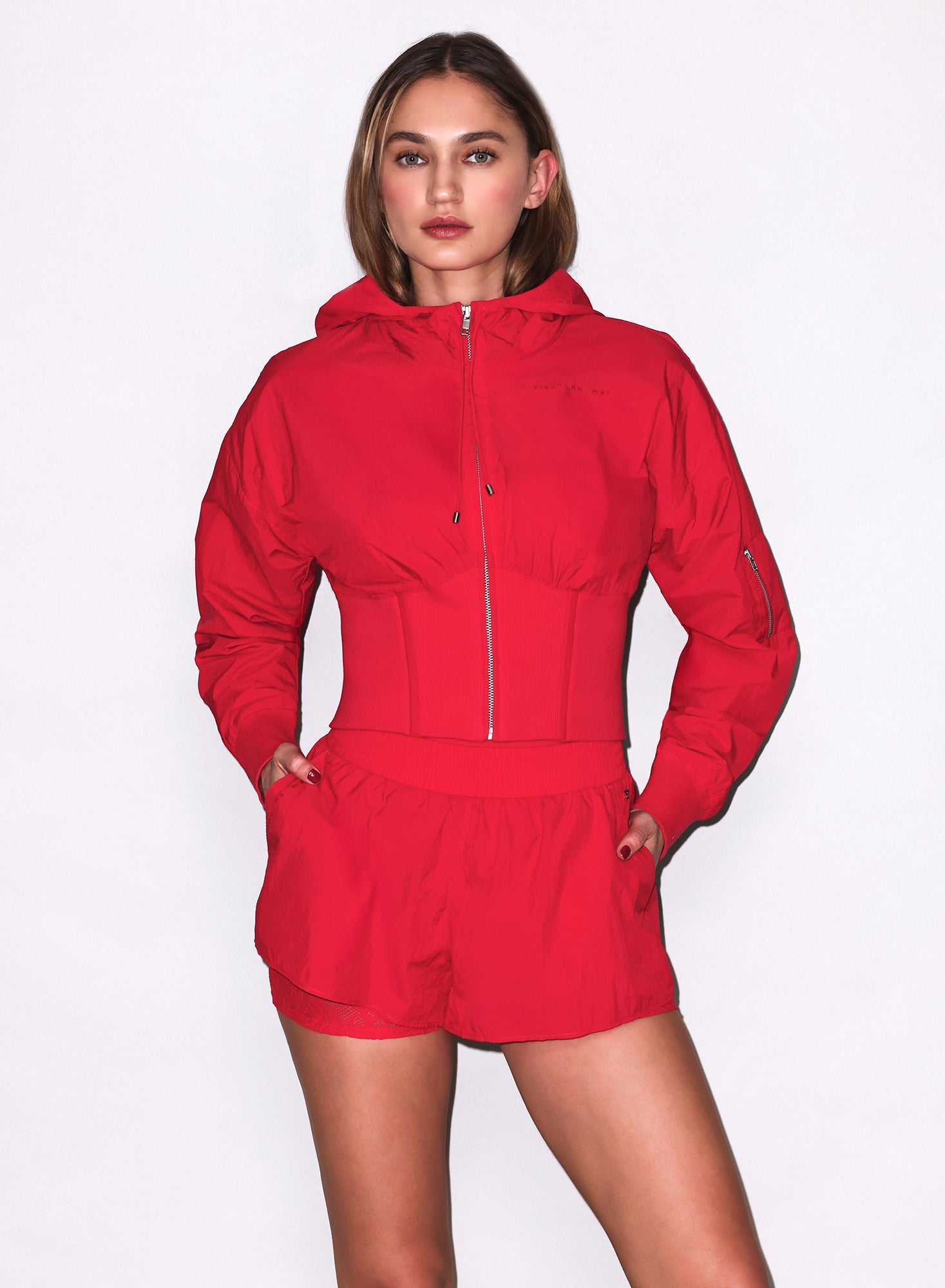 Raspberry Jam Warm Up Jacket | Fleur du Mal