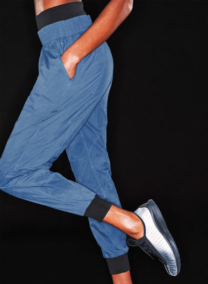 Storm Blue Warm Up Track Pant | Fleur du Mal