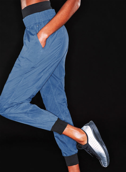 Storm Blue Warm Up Track Pant | Fleur du Mal