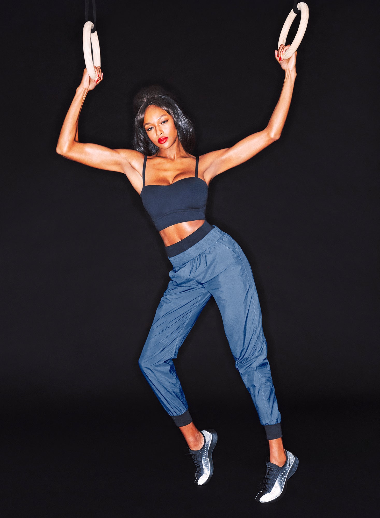 Storm Blue Warm Up Track Pant | Fleur du Mal