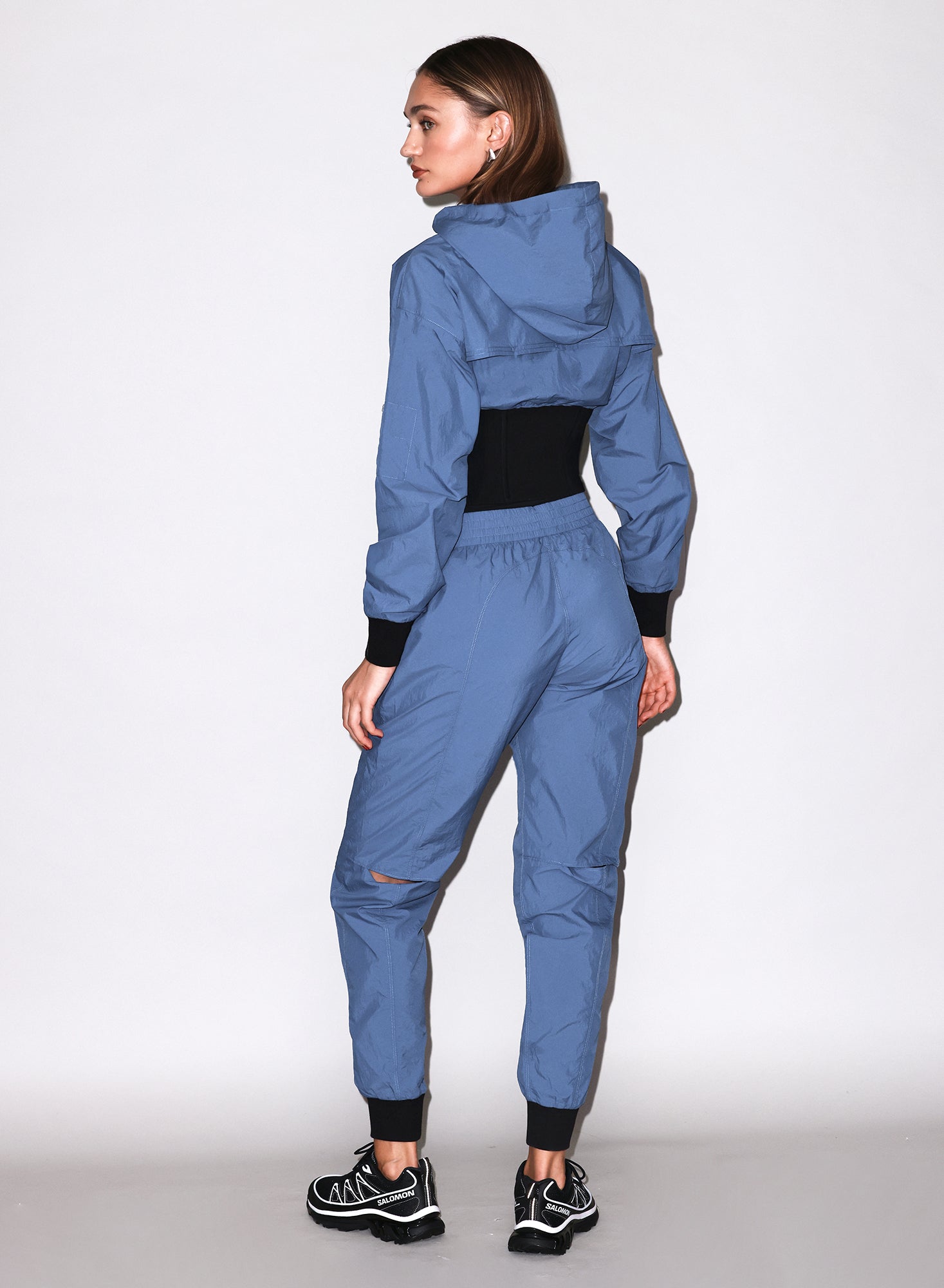 Storm Blue Warm Up Track Pant | Fleur du Mal