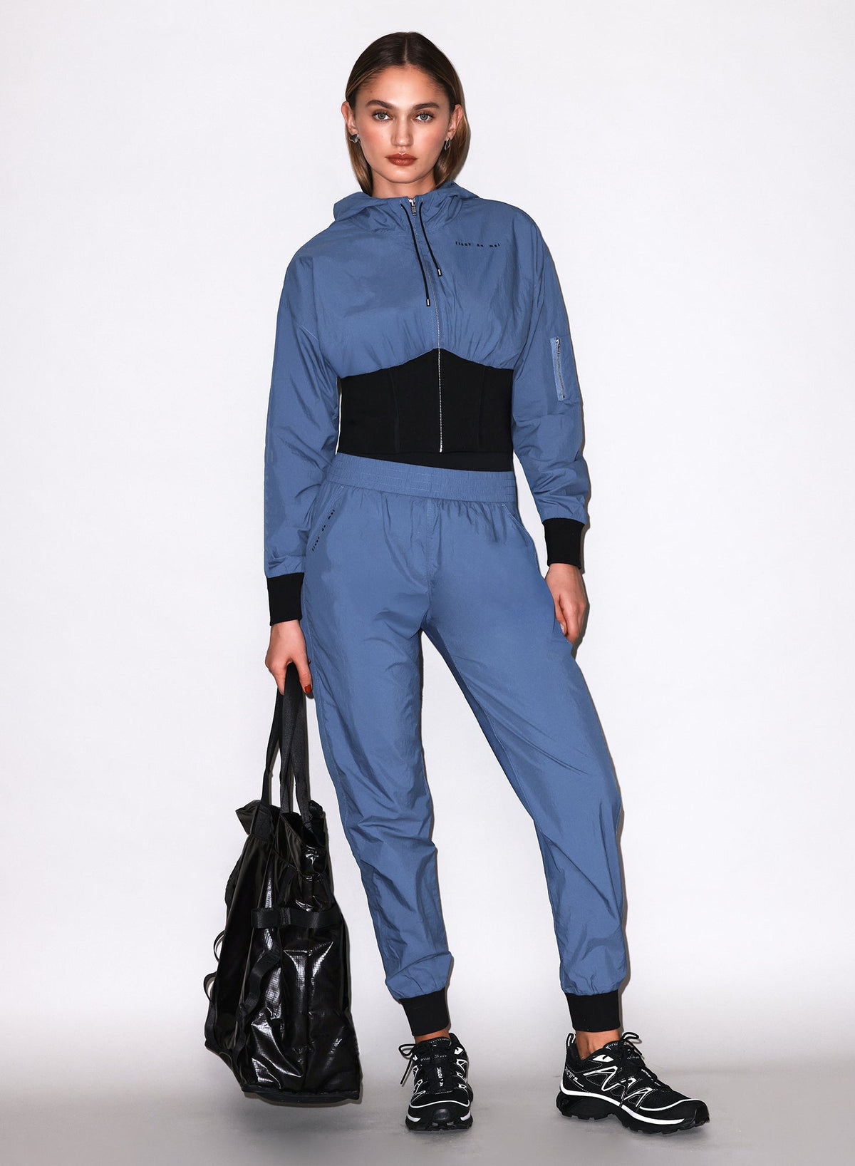 Storm Blue Warm Up Track Pant | Fleur du Mal
