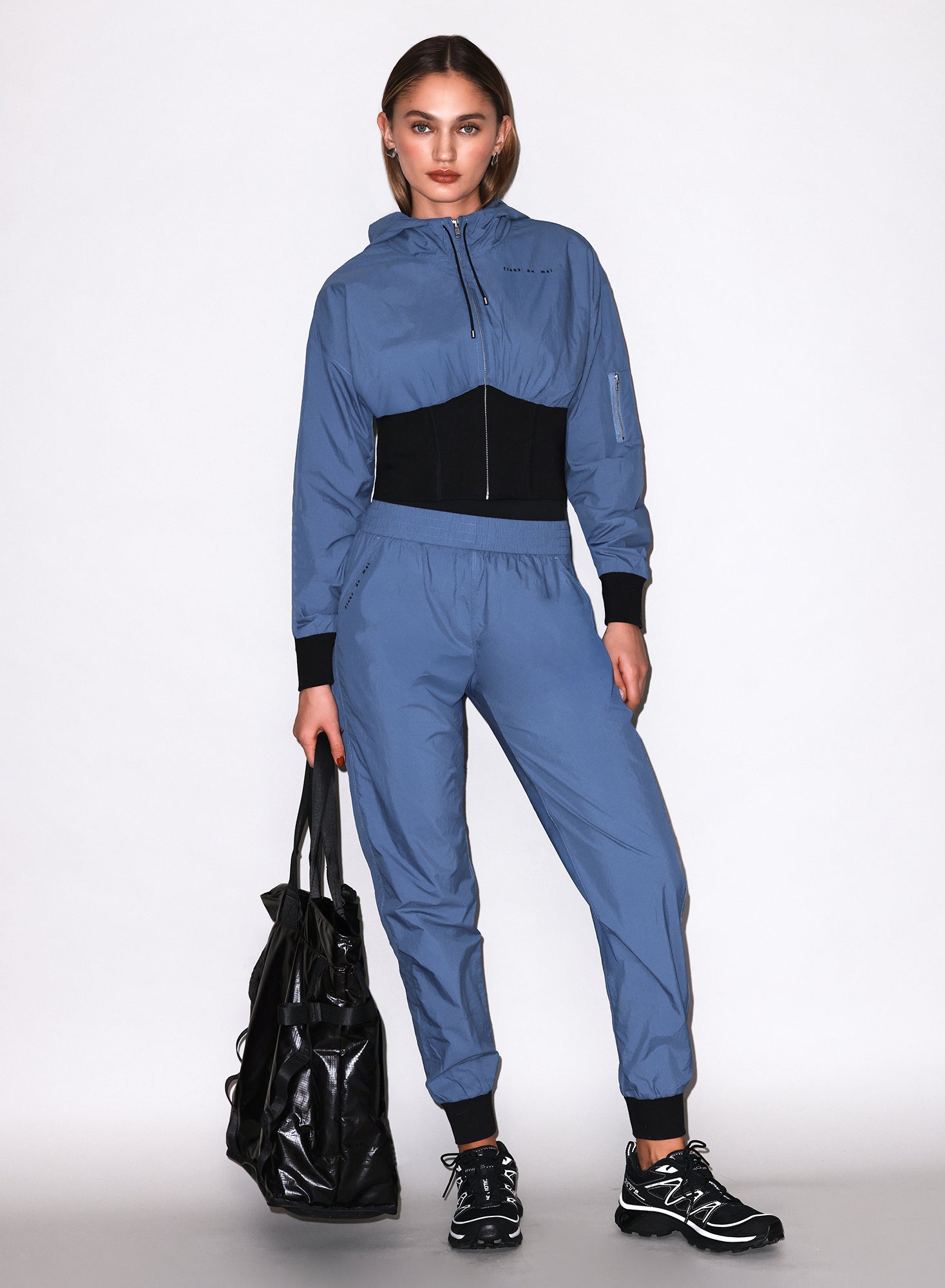 Storm Blue Warm Up Track Pant | Fleur du Mal