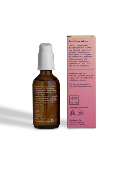 Foria Intimacy Sex Oil | Fleur du Mal
