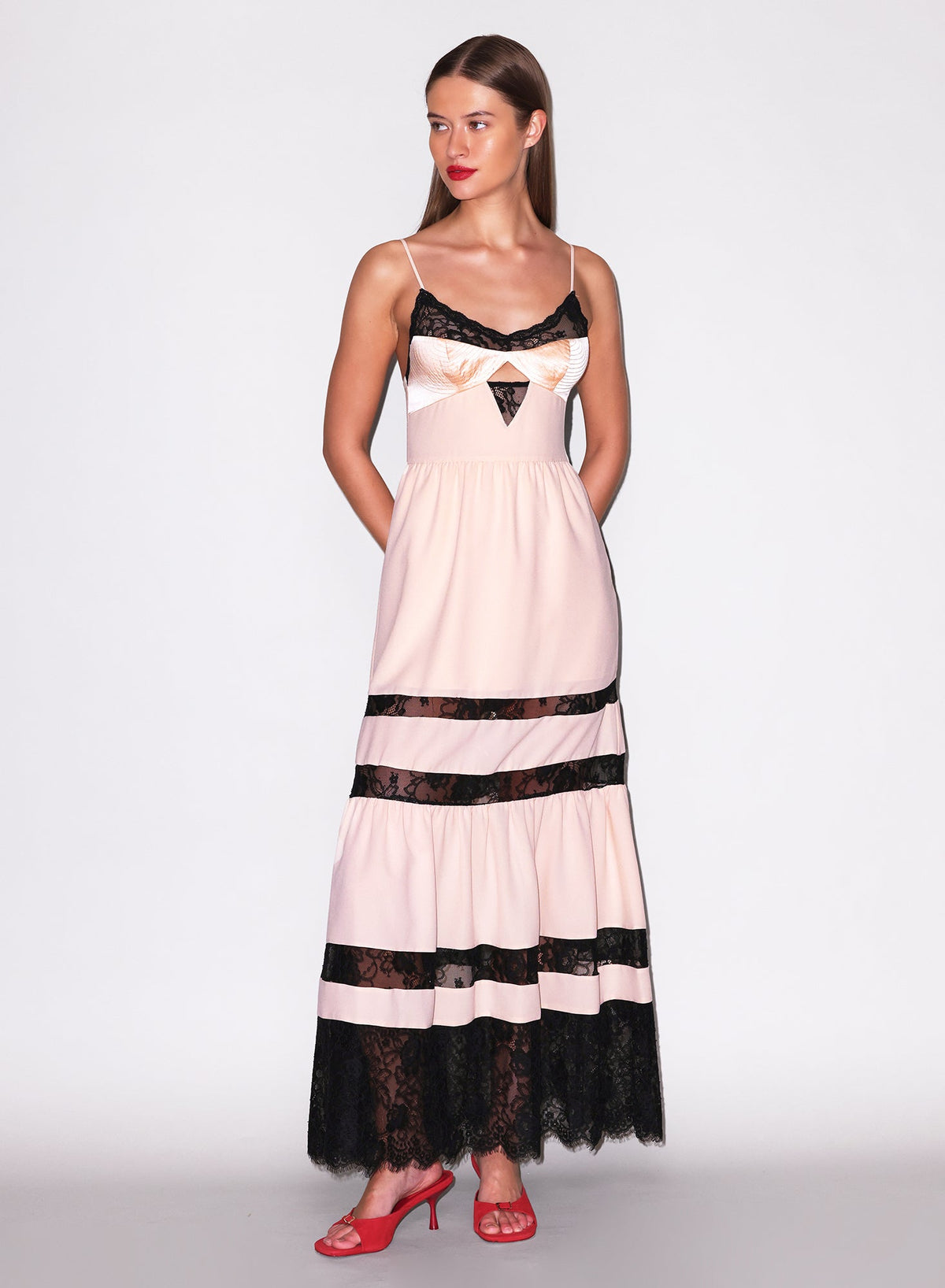 Soft Bisque Adeline Dress | Fleur du Mal