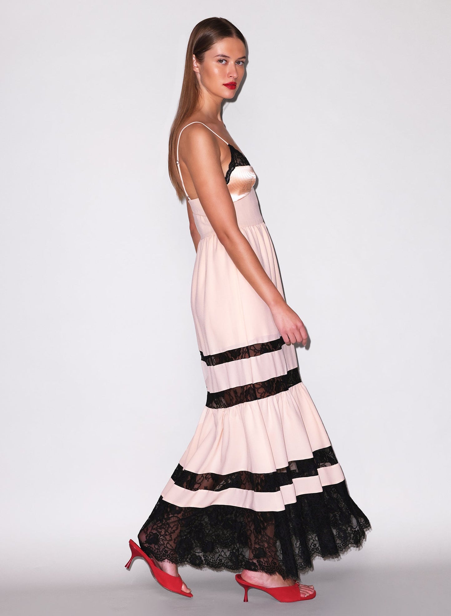 Soft Bisque Adeline Dress | Fleur du Mal