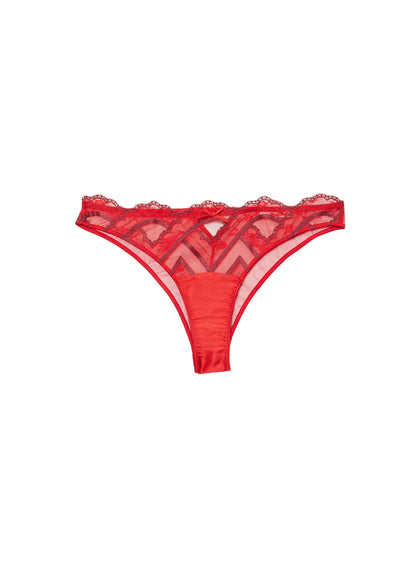 Rouge Hendrix Embroidery Cheeky | Fleur du Mal