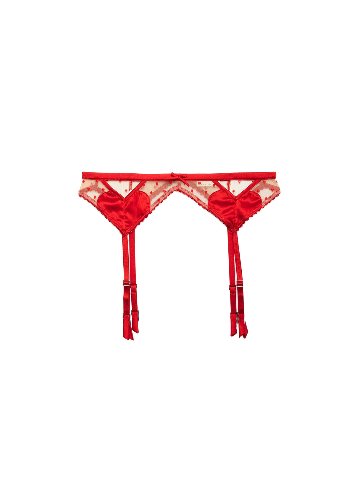 Red Amour Garter Belt | Fleur du Mal