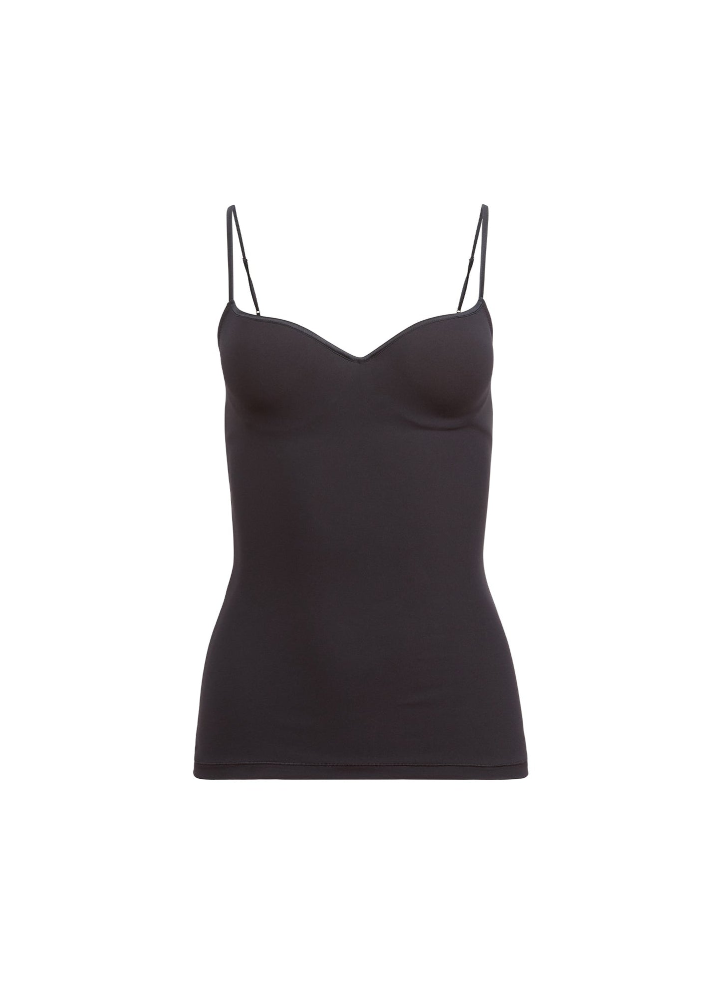 Black Jersey Built-In Bra Cami | Fleur du Mal