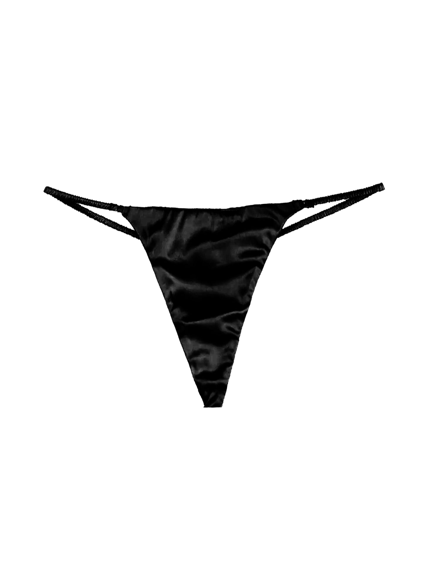 Black Luxe V-String | Fleur du Mal